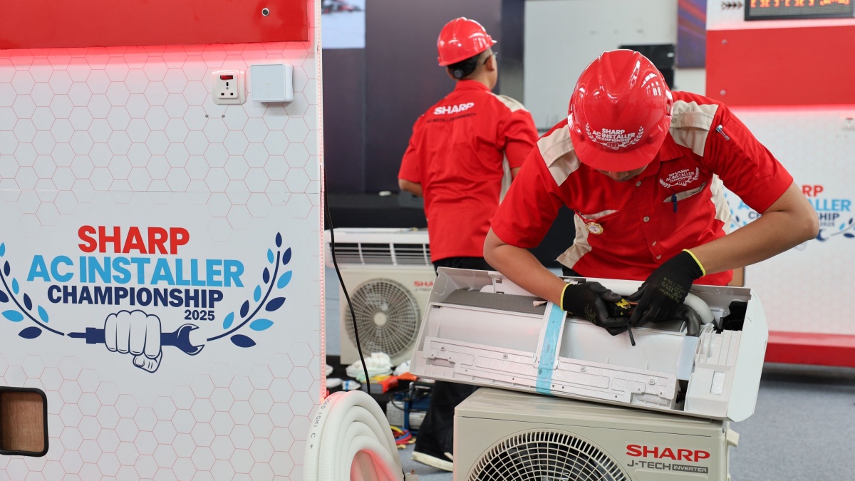 Sharp Bangun Ekosistem Teknisi HVAC Masa Depan lewat Kompetisi AC Installer Championship 2025