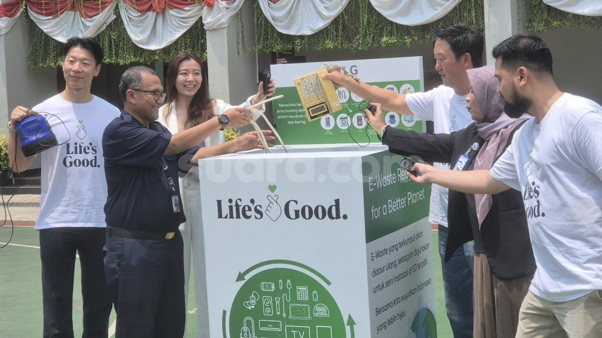 LG Edukasi Anak-anak Ubah Sampah Elektronik jadi Karya Bernilai