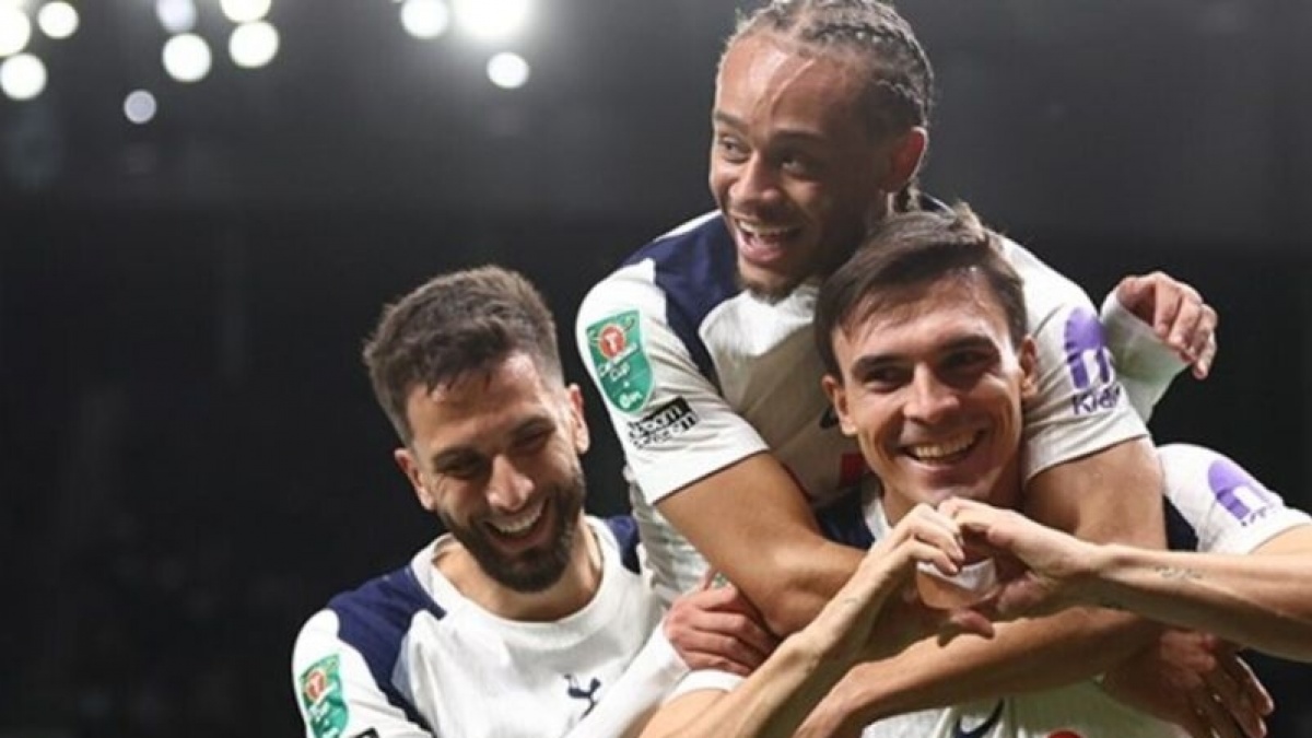 Joao Palhinha Cetak Gol Spektakuler Saat Tottenham Hotspur Bungkam Doncaster Rovers di Carabao Cup