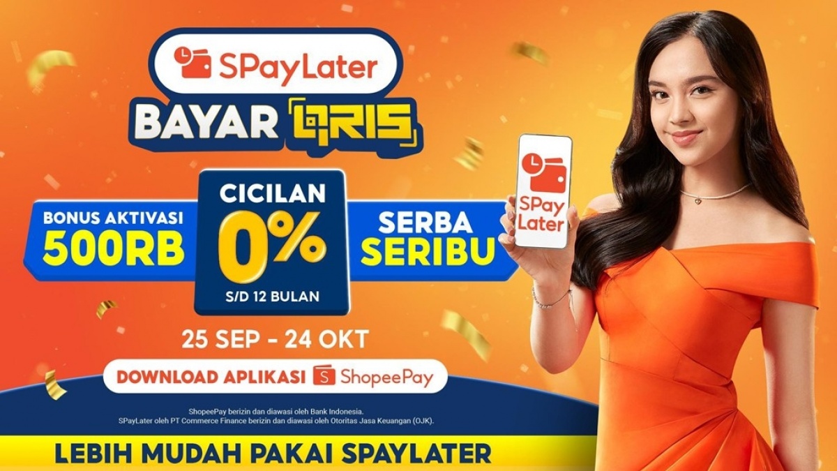 SPayLater Bayar QRIS Bareng Lyodra: Belanja Offline Lebih Mudah, Bonus Aktivasi dan Serba Seribu!