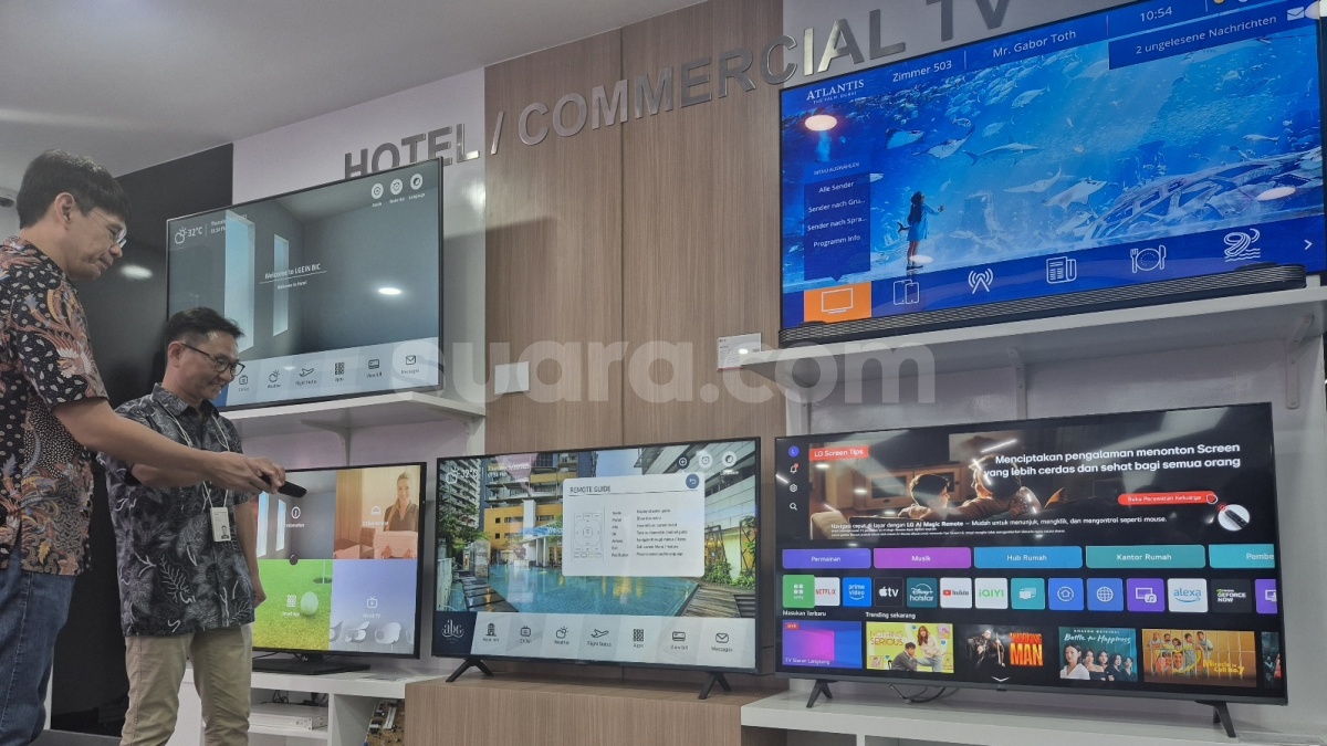 LG Bocorkan Strategi Perkuat Bisnis Information Display, TV Hotel NanoCell Jadi Andalan