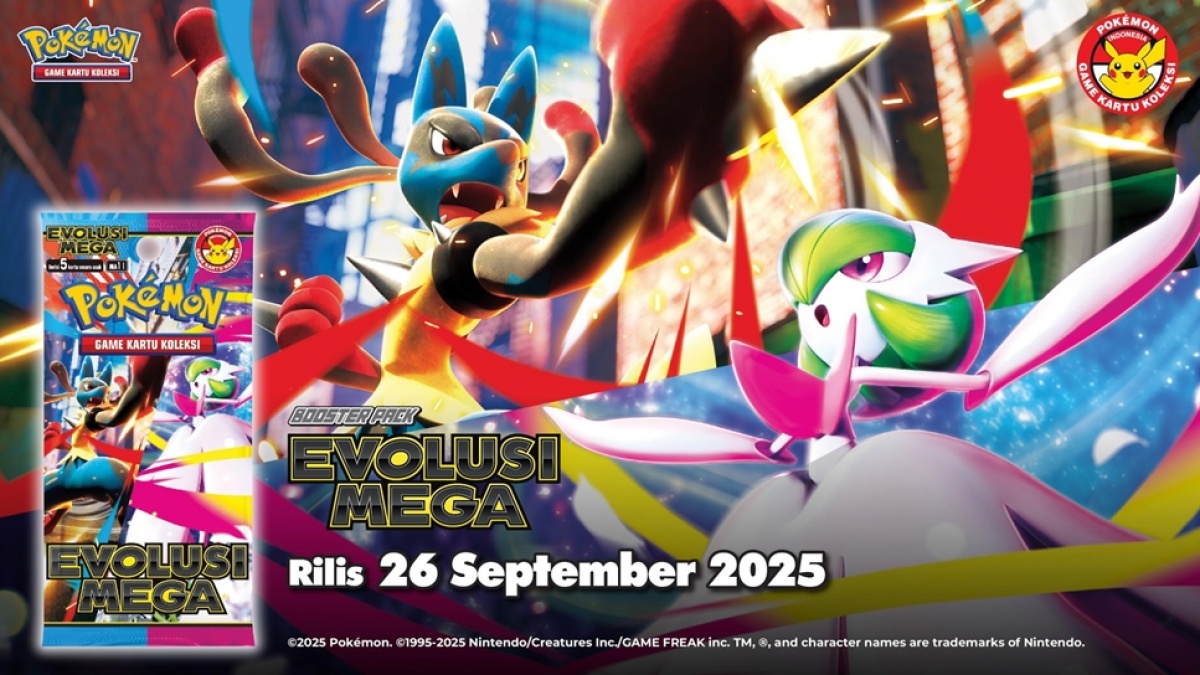 Pokemon Game Kartu Koleksi Hadirkan Seri Baru Evolusi Mega di Indonesia