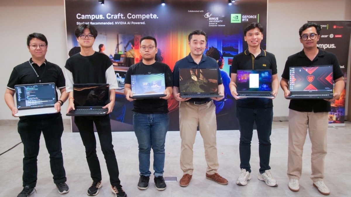 RTX 50 Series Hadir! NVIDIA Ungkap Cara Laptop Gaming Jadi Mesin AI untuk Mahasiswa