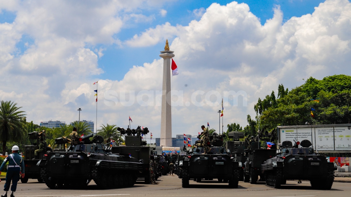 Jangan Lewatkan! HUT ke-80 TNI di Monas Ada Doorprize 200 Motor, Makanan Gratis dan Atraksi Militer