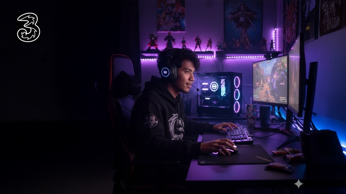 Tri Perkuat Talenta Muda di Industri Gaming lewat H3RO Land Dream Battle 2.0, Bisa Mabar RRQ