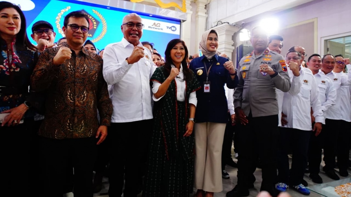 Pengurus PWI Pusat 2025-2030 Resmi Dikukuhkan, Meutya Hafid Titip Pesan Ini