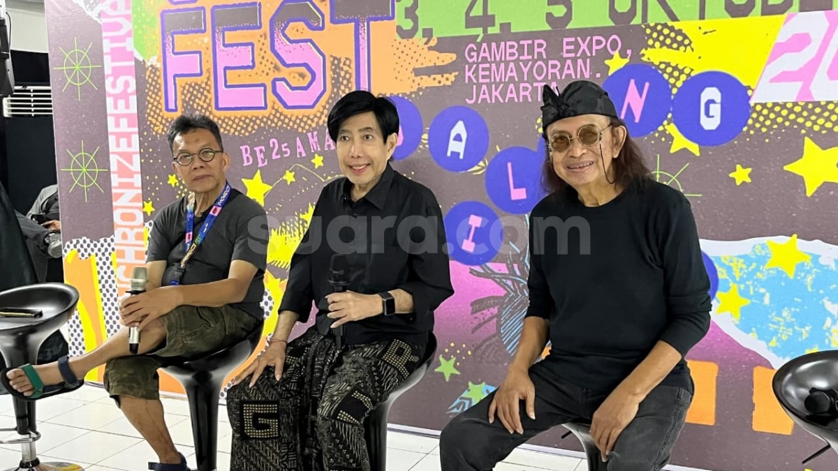 Momen Langka, Guruh Gipsy Tampil di Synchronize Fest Usai 50 Tahun Vakum