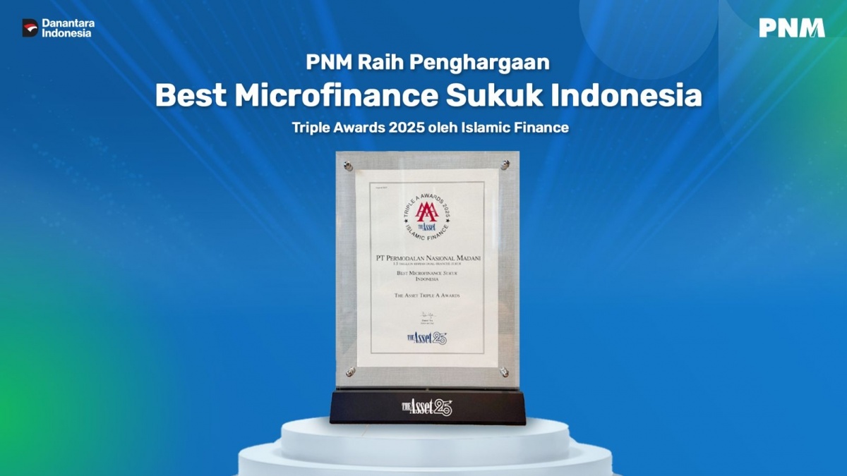 PNM Raih Penghargaan Internasional Kategori Best Microfinance Sukuk 2025
