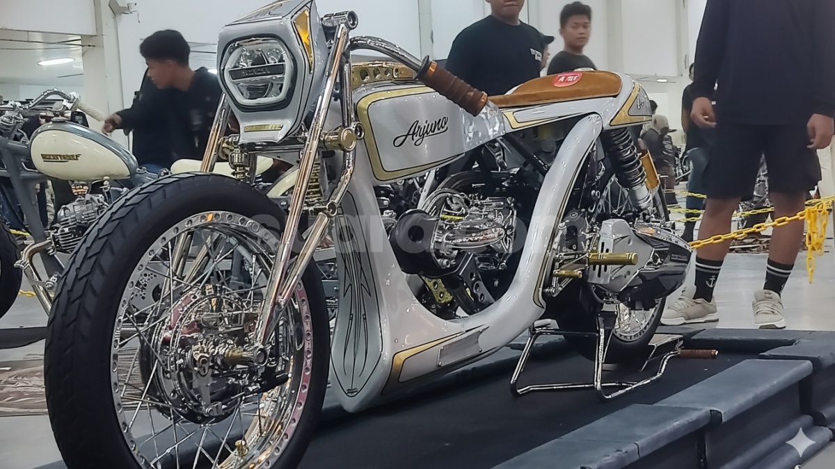 Dari Yogyakarta ke Yokohama, Honda Stylo 160 Neo Boardtracker Ini Siap Bikin Geger Dunia