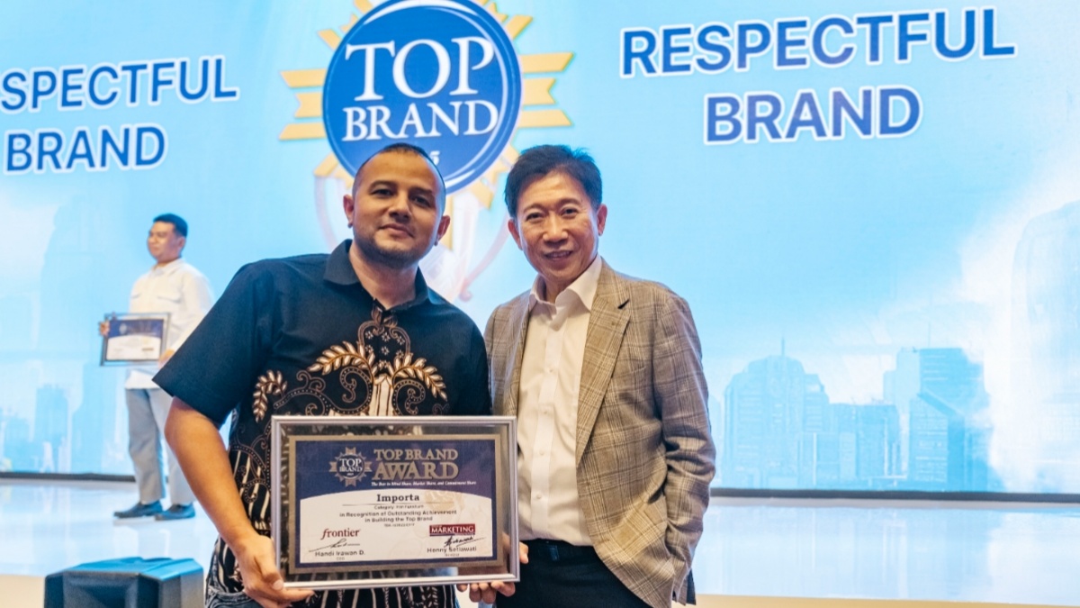 Importa Raih Top Brand Award 2025, Incar Ekspansi Global