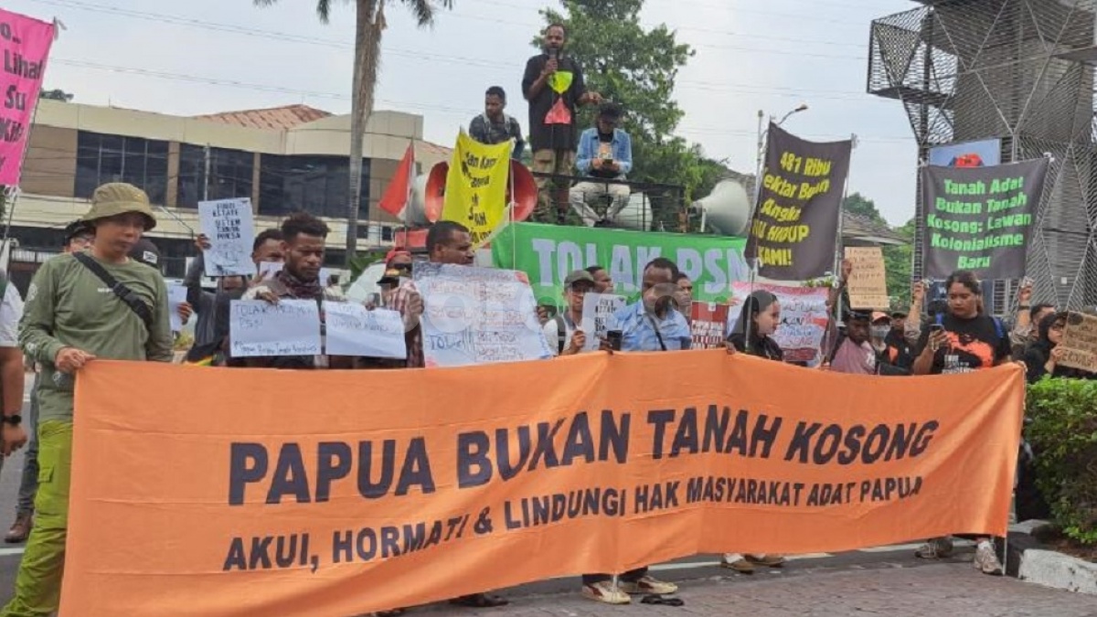 Warga Papua Sebut PSN sebagai Ekosida: Hutan Kami Mati karena Proyek Serakah Nasional