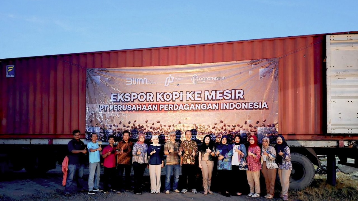 RI Ekspor Kopi Robusta Asal Lampung dan Malang ke Mesir