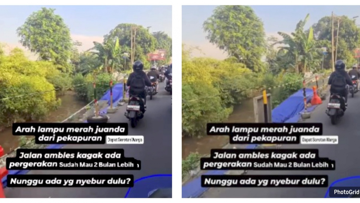 Jalan Ambles di Pekapuran Menuju Juanda Terbengkalai, Warga Minta Kepastian Perbaikan