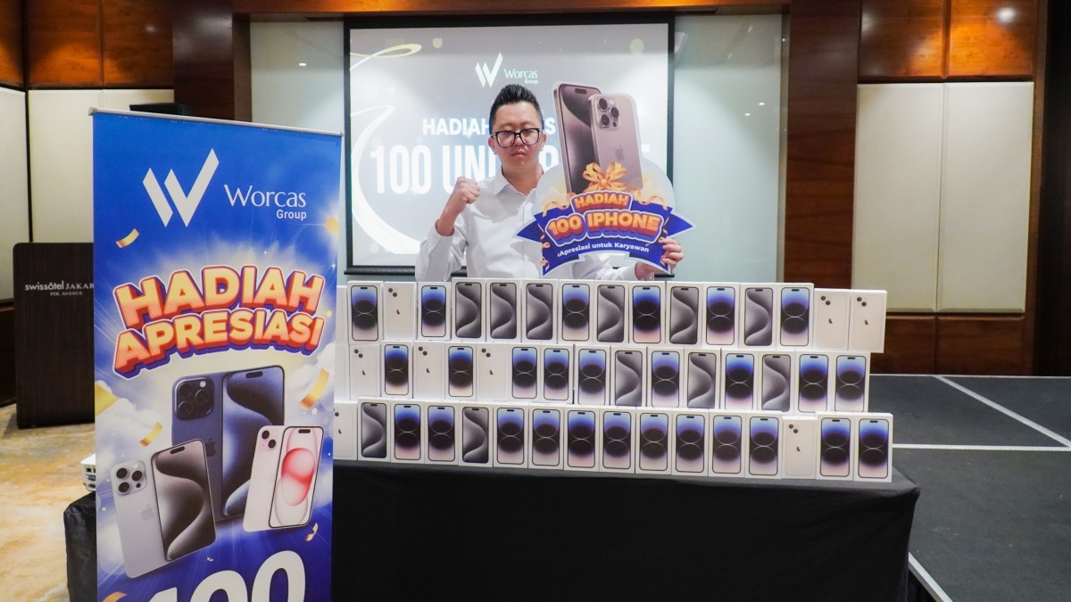 Rahasia Cetak The A-Team: Perusahaan Ini Kasih Apresiasi 100 iPhone Buat Karyawannya
