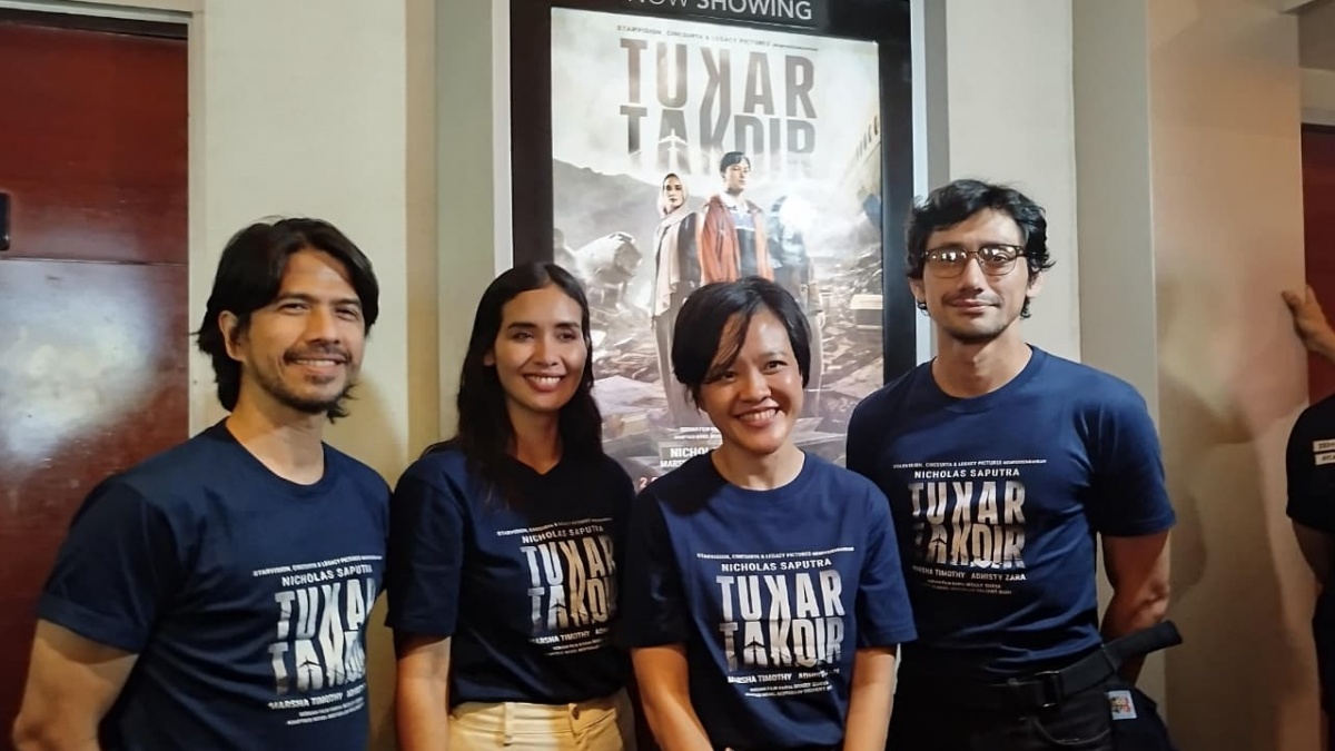 'Tukar Takdir' Sapa Penggemar di Jogja: Marsha Timothy dan Ariyo Wahab Ungkap Proses di Balik Layar