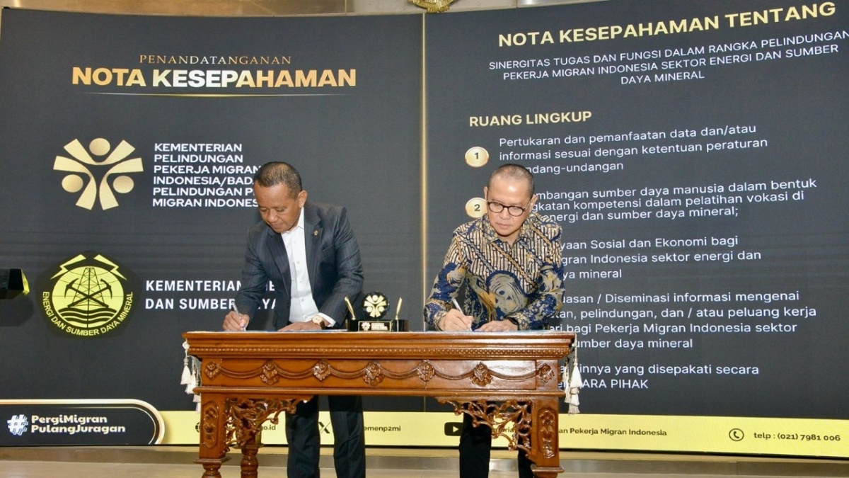 ESDM Gandeng P2MI, Ciptakan Pekerja Migran Energi yang TerlindungidanKompeten