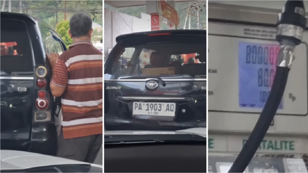 Bikin Orang Keheranan, Video Viral Avanza Isi Pertalite Tembus Rp800 Ribu
