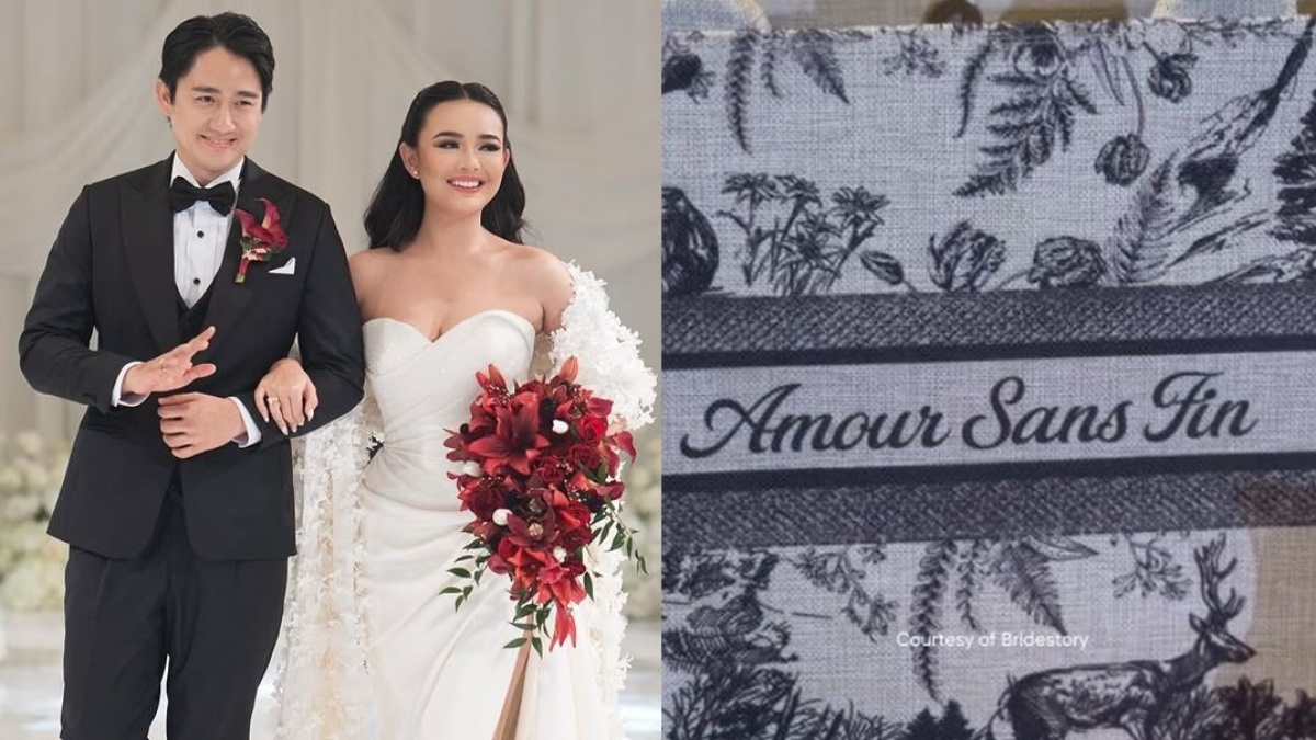 Arti Kata Amour Sans Fin, Tulisan di Tas Souvenir Nikahan Amanda Manopo Jadi Sorotan