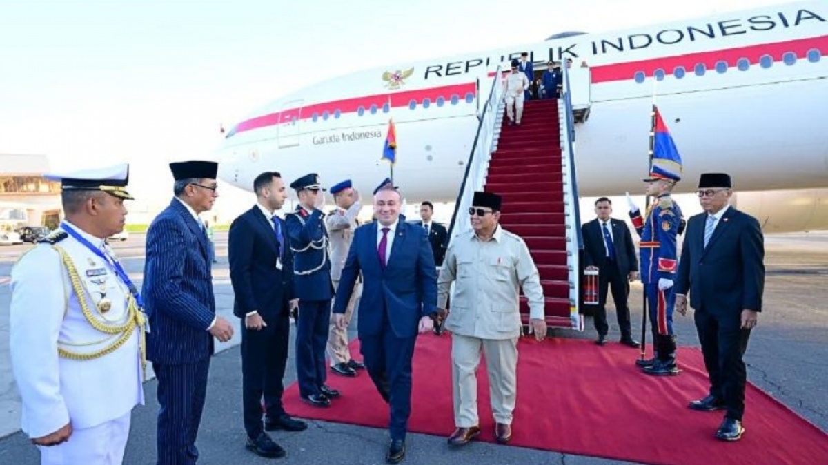 Prabowo Tiba di Mesir, Akan Hadiri KTT Perdamaian Gaza Bersama Donald Trump hingga Macron