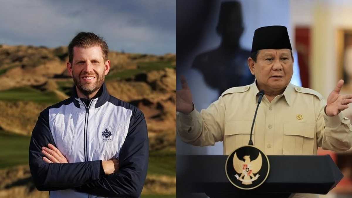 Apa Pekerjaan Eric Trump? Viral Insiden Mikrofon Bocor Prabowo Ingin Ketemu Anak Trump