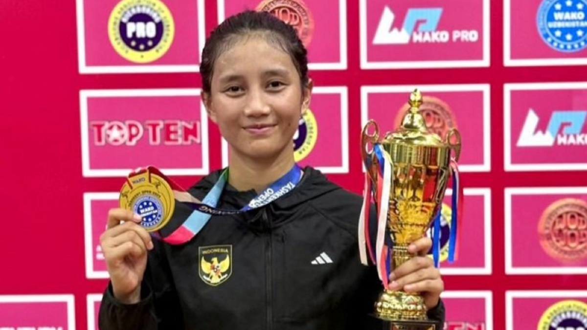 Sejarah Baru, Kickboxer Asal Sumut Raih Emas WAKO Uzbekistan Kickboxing World Cup 2025