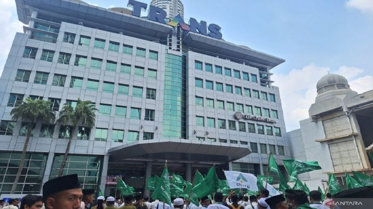 Lagi, Massa NU Kepung Gedung Trans7 Imbas Program 'Xpose Uncensored', Apa Tuntutan Mereka?