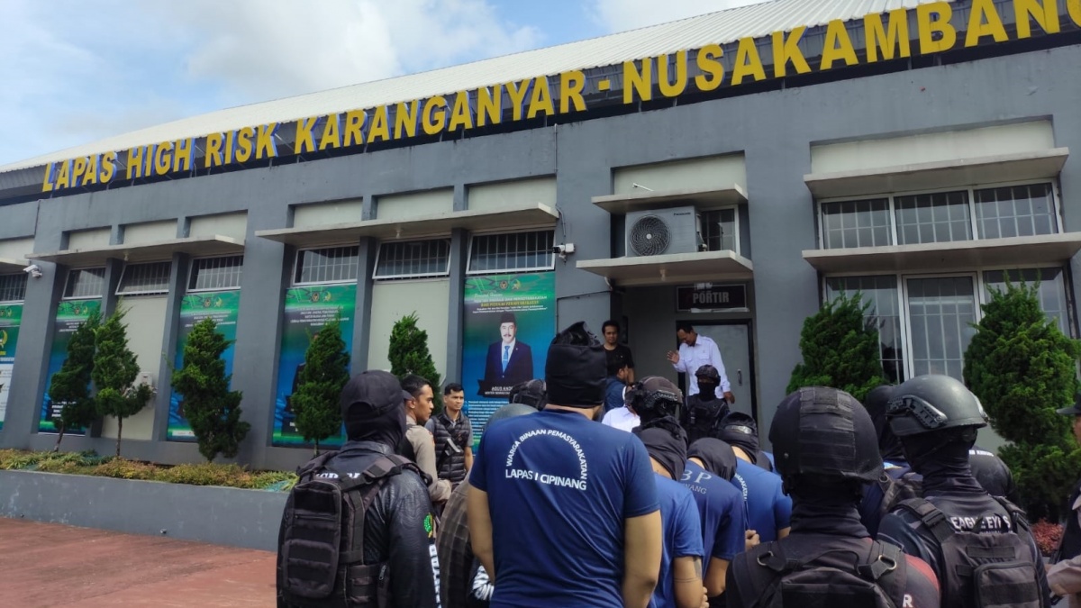 Nusakambangan untuk Napi Apa? Ammar Zoni Masuk Lapas Super Maximum Security