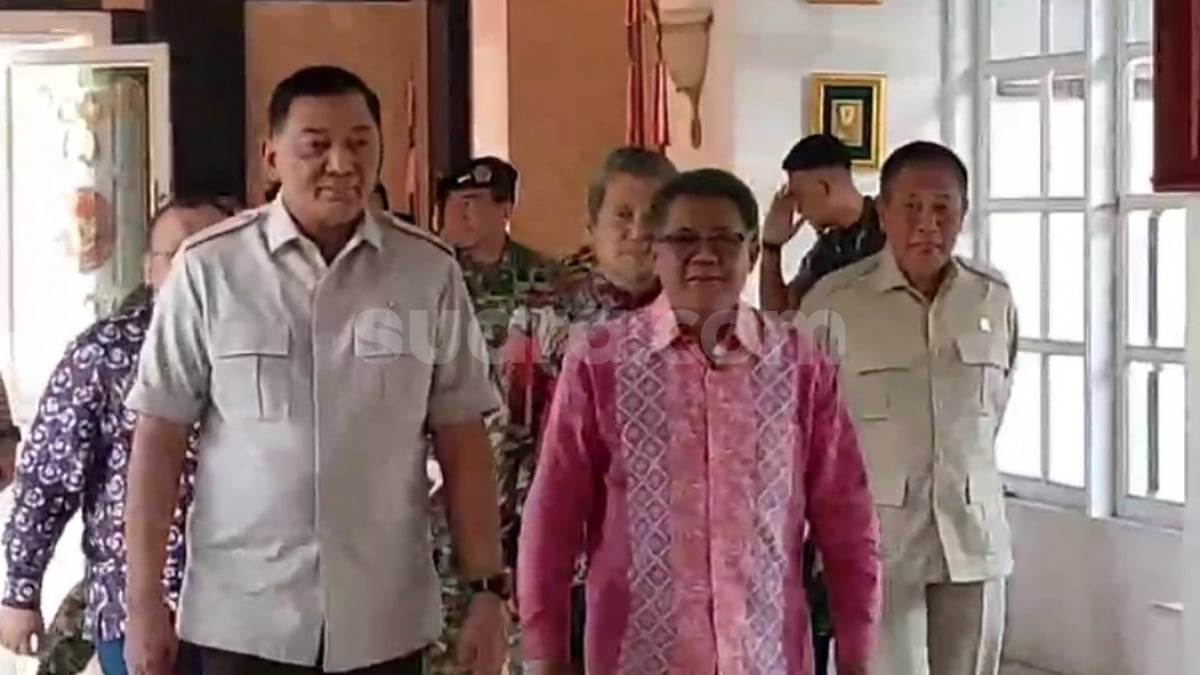 Usai Surya Paloh, Giliran Elite PKS Sambangi Menhan Sjafrie Sjamsoeddin di Kemenhan