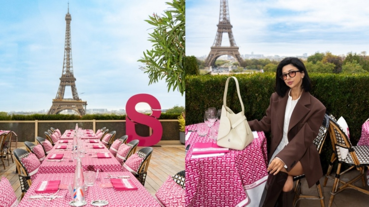 Buttonscarves Taklukkan Paris! Kafe Ikonik Berubah Jadi Dunia Viva Magenta