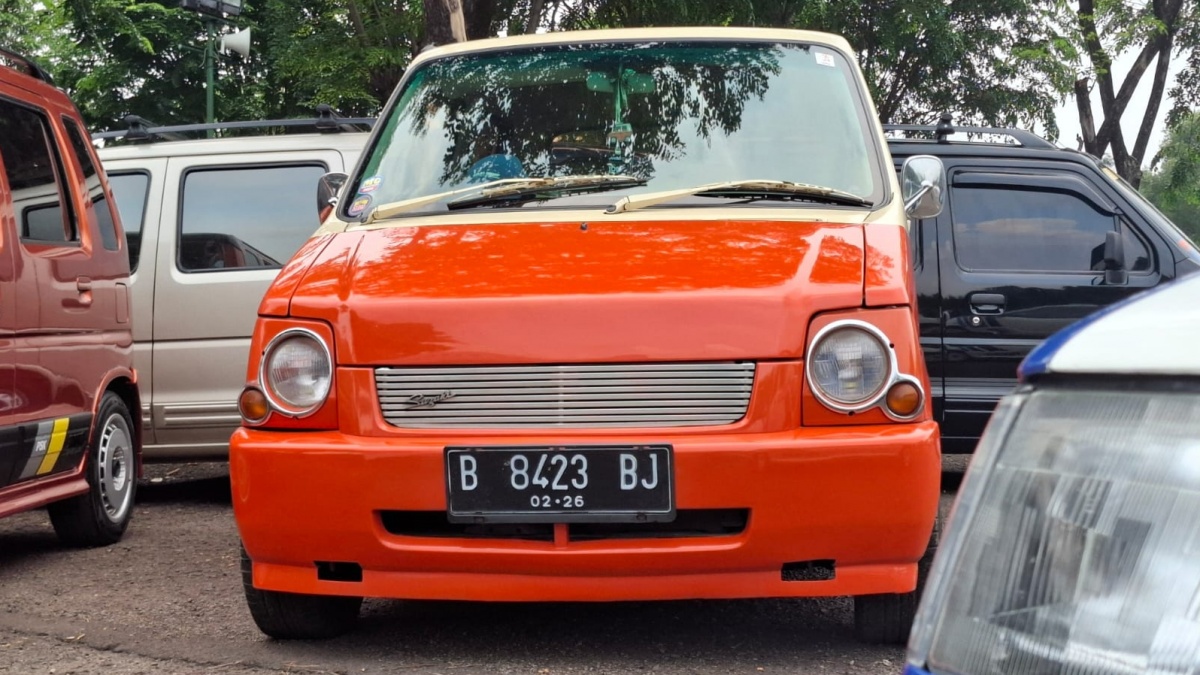 Model Lawas Sampai Model Terbaru 'Numplek' di Jambore Suzuki Club 2025
