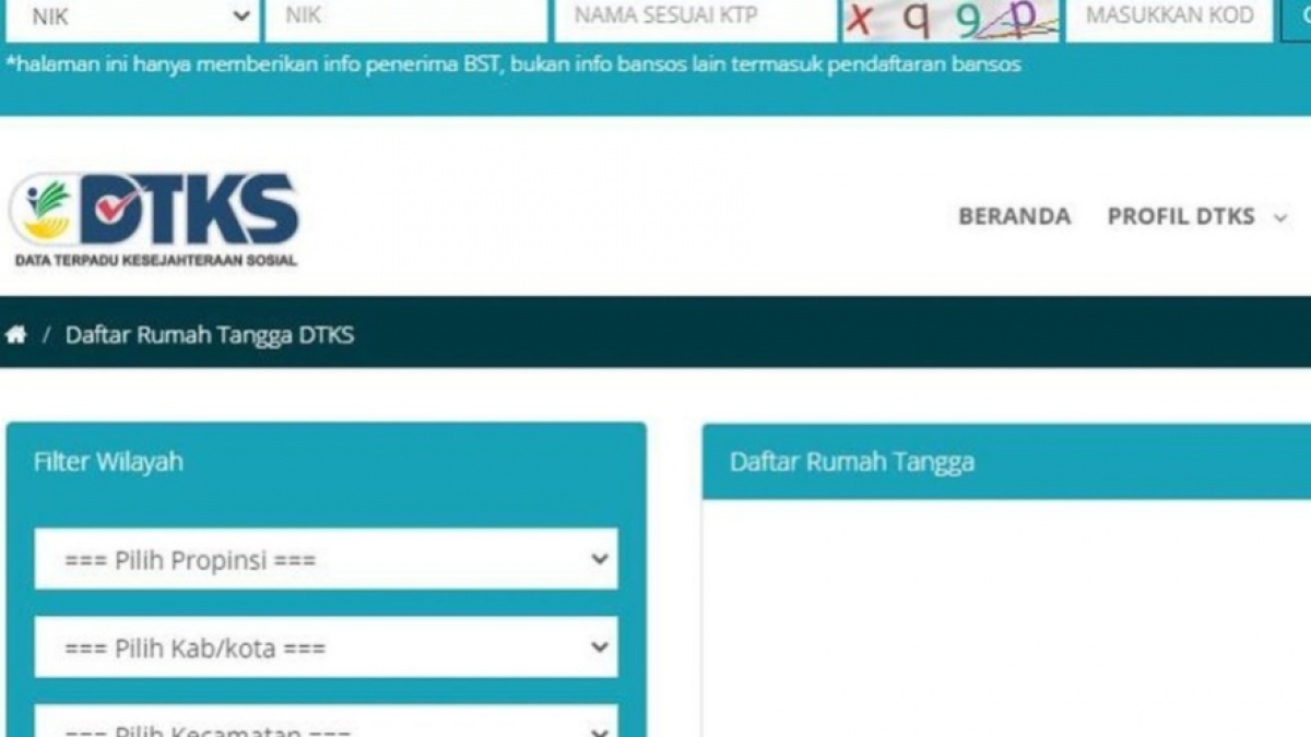 Cara Mendaftarkan Nama ke DTKS Agar Bisa Terima Bansos, KIP, PKH Sampai Prakerja!