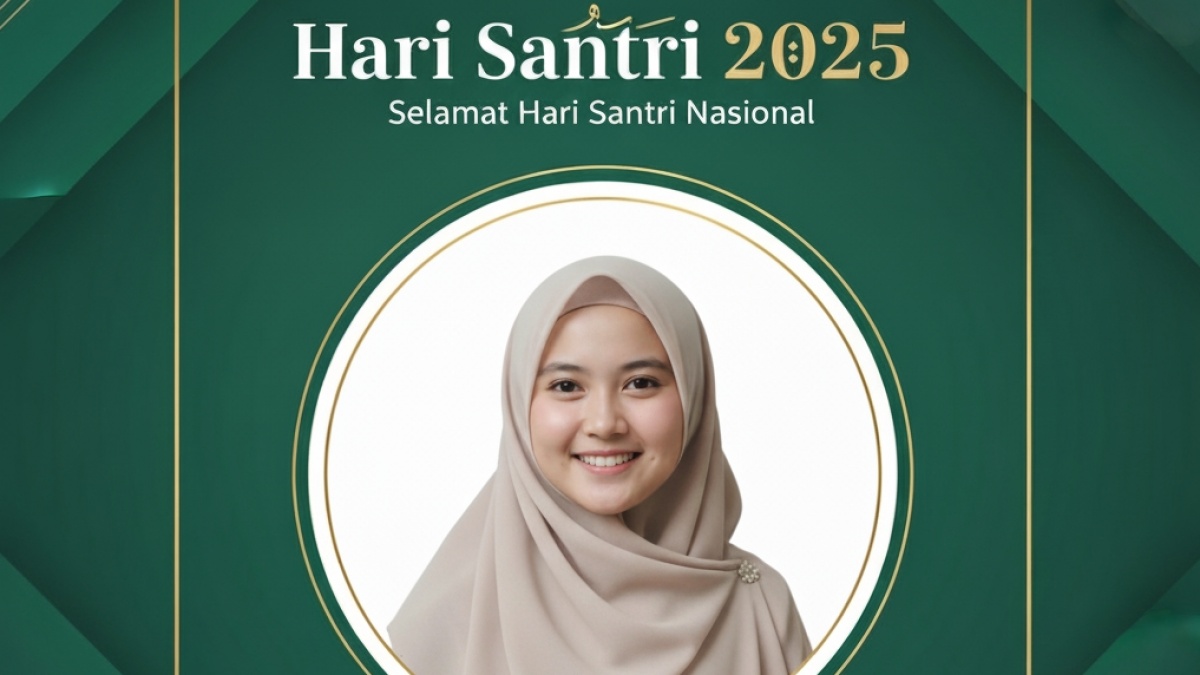 10 Prompt Gemini AI Siap Pakai untuk Bikin Twibbon Hari Santri 2025, Sat Set Langsung Jadi!