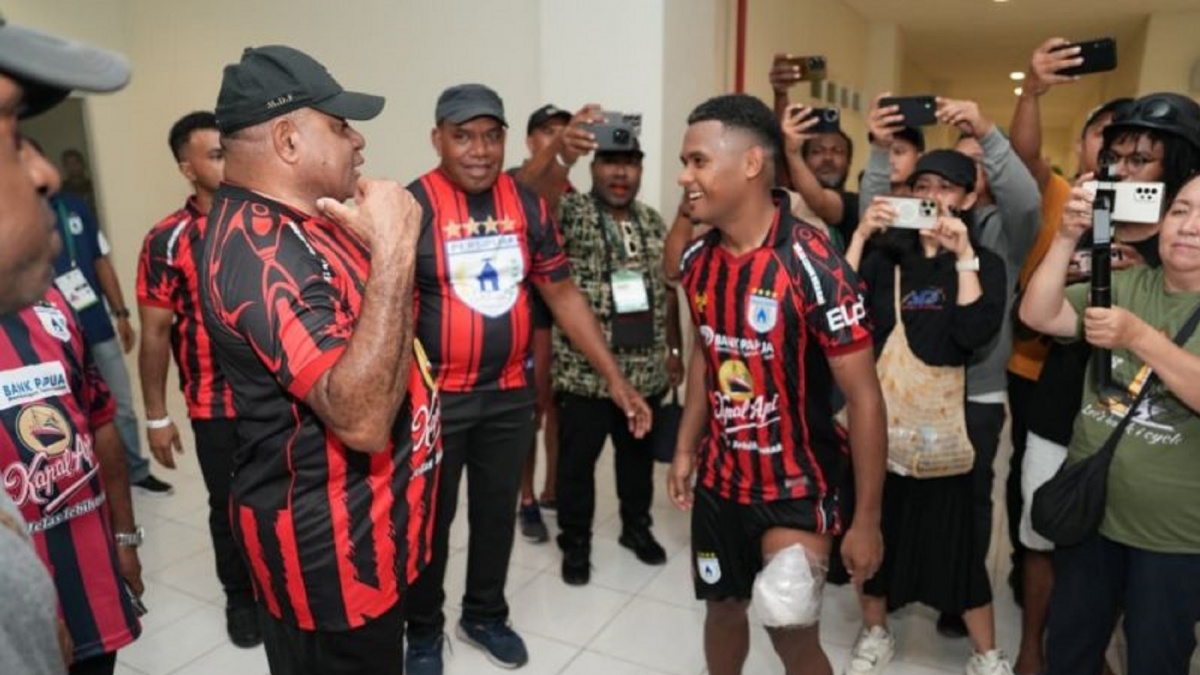 Gubernur Papua Turun Tangan Bantu Persipura Jayapura Cari Sponsor