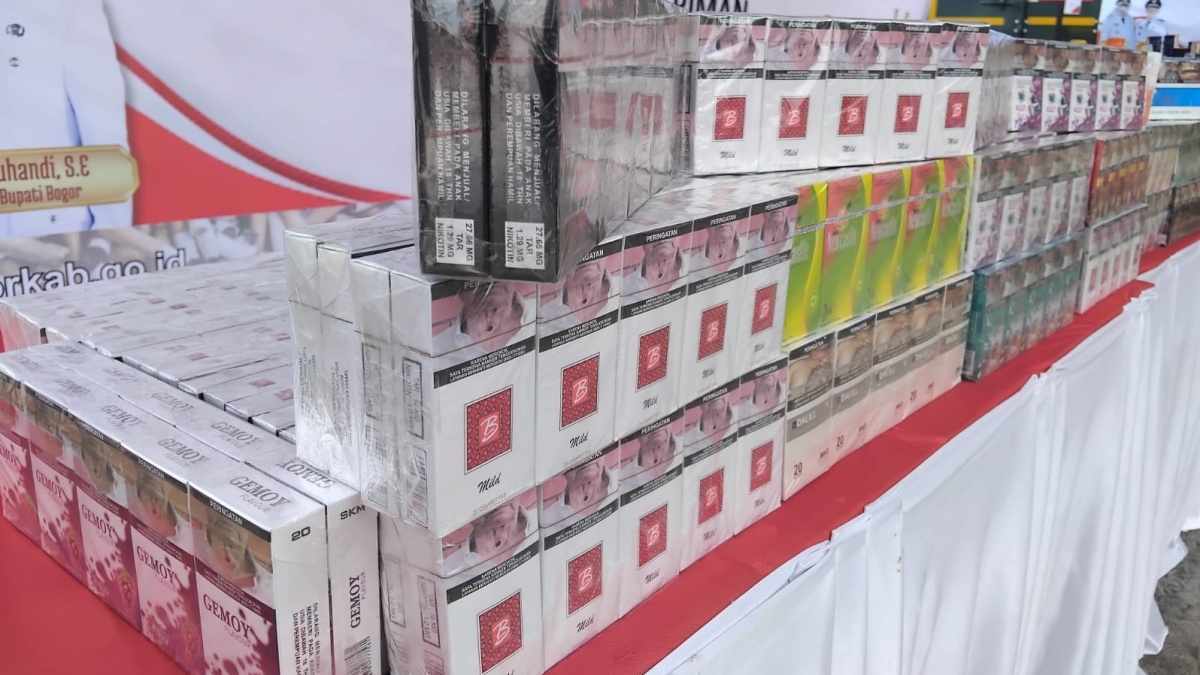 Bea Cukai Tindak 249 Juta Rokok Ilegal di Januari 2026