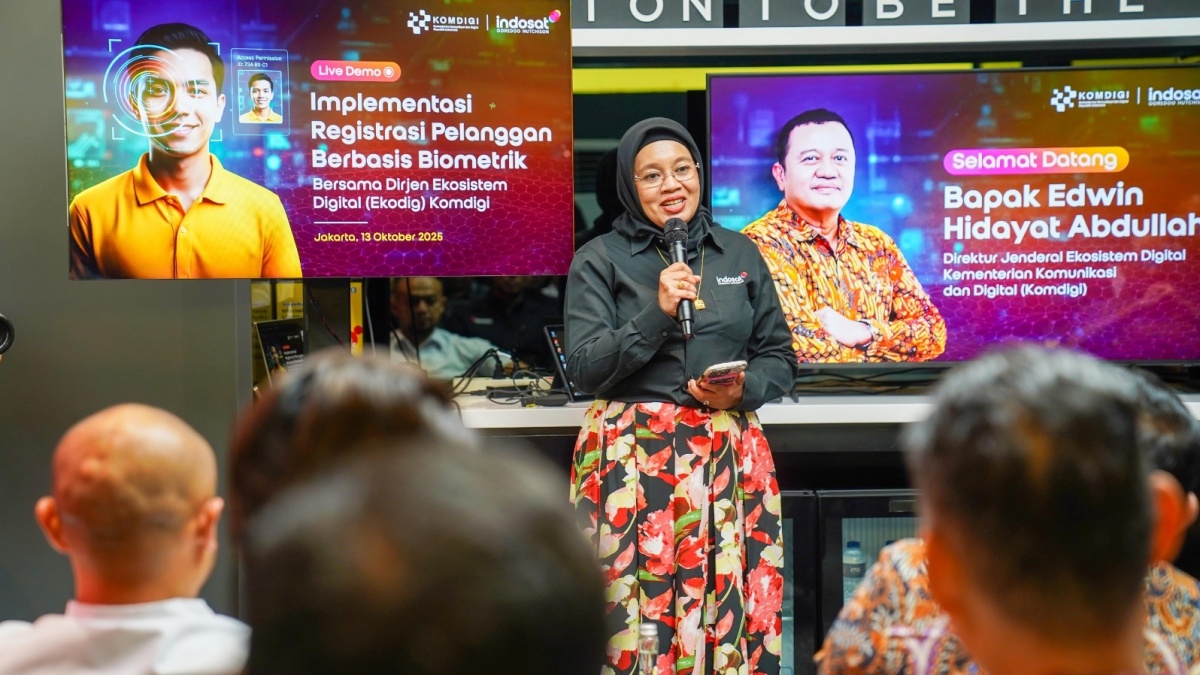Indosat dan Komdigi Perkuat Registrasi eSIM dengan Teknologi Biometrik
