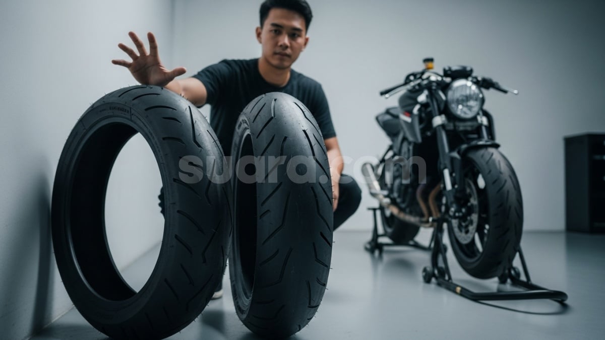 3 Risiko Ganti Ban Motor Non-Pabrikan untuk Keselamatan Bikers Sehari-hari