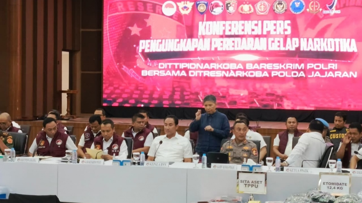 Barbuk Nyaris 200 Ton, Begini Kata DPR usai Polri Ungkap 38 Ribu Kasus Narkoba Selama 10 Bulan