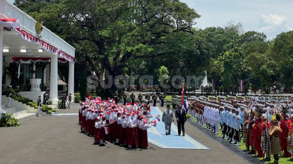Siang Ini Prabowo Terima Kunjungan Presiden Afrika Selatan Ramaphosa, Malam Hari Gelar Jamuan Makan