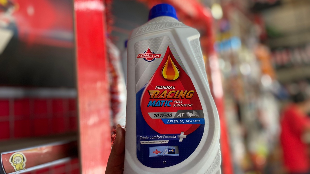 Federal Racing Matic Kini Kantongi Standar API SN untuk Perlindungan Motor Matic