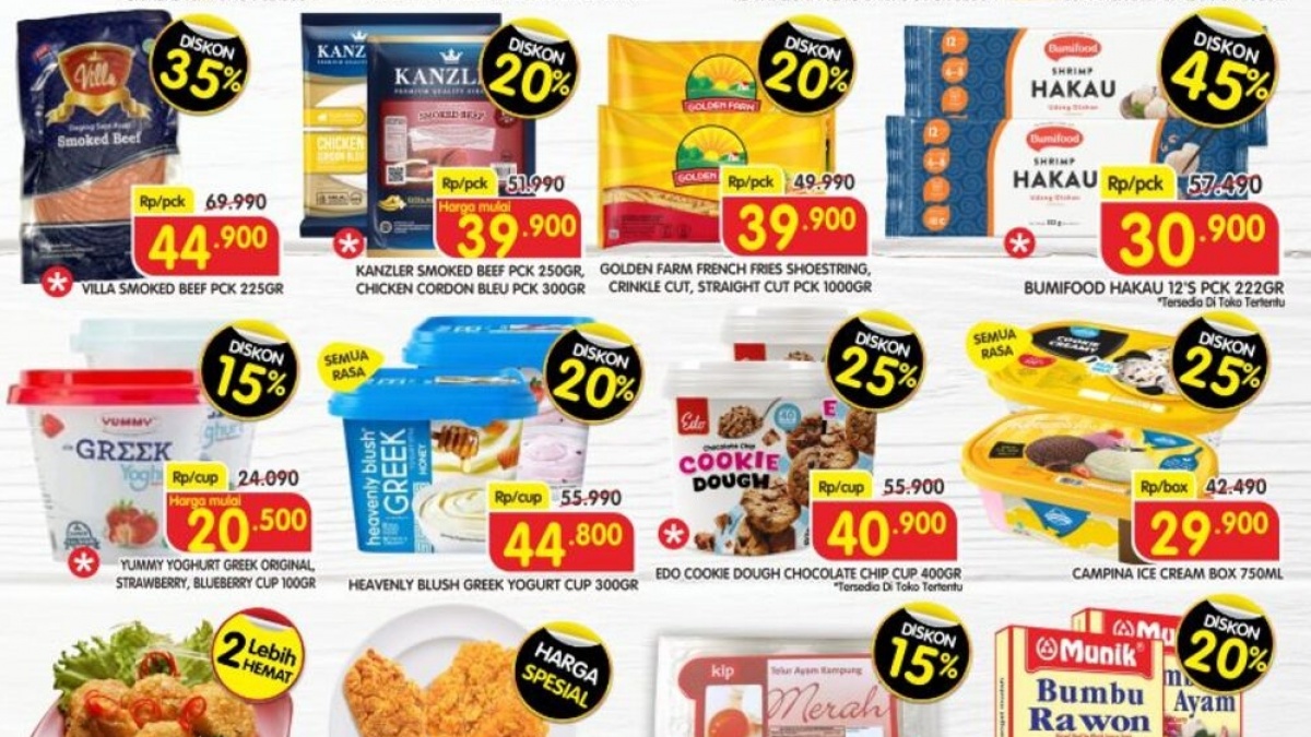 Promo Superindo Hari Ini 24-26 Oktober 2025: Diskon Daging, Minyak, & Buah