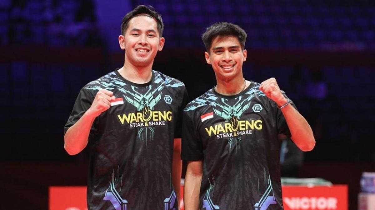 French Open 2025: Sabar/Reza ke Perempat Final usai Atasi Rekan Senegara