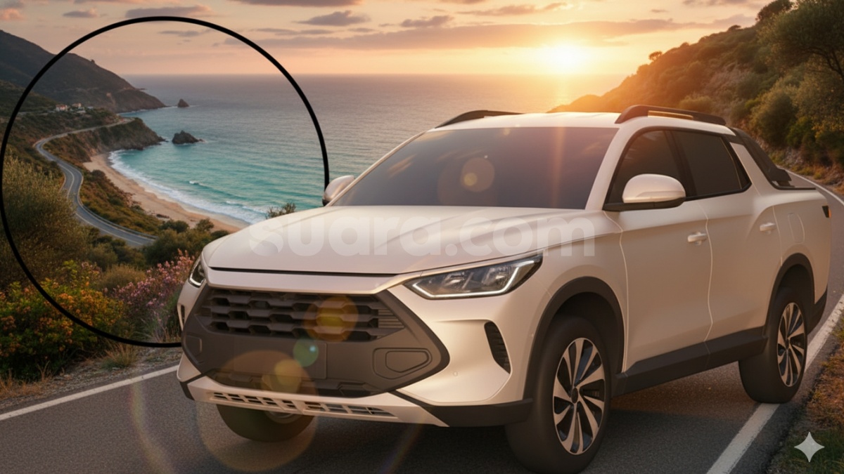 Pikap Hybrid BYD Siap Unjuk Gigi, Desainnya Bikin Pesaing Nyeri Hati