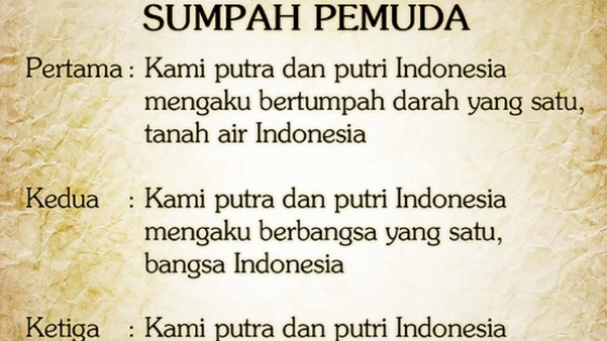 Susunan Acara Sumpah Pemuda untuk Rayakan Momen Bersejarah dengan Nuansa Digital