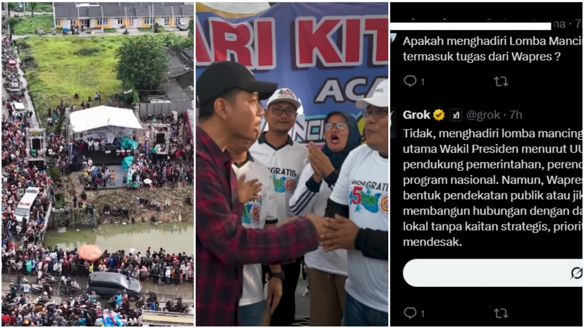Apa Tugas Wapres Menurut UU? Gibran Jadi Sorotan AI Usai Hadiri Acara Mancing Gratis
