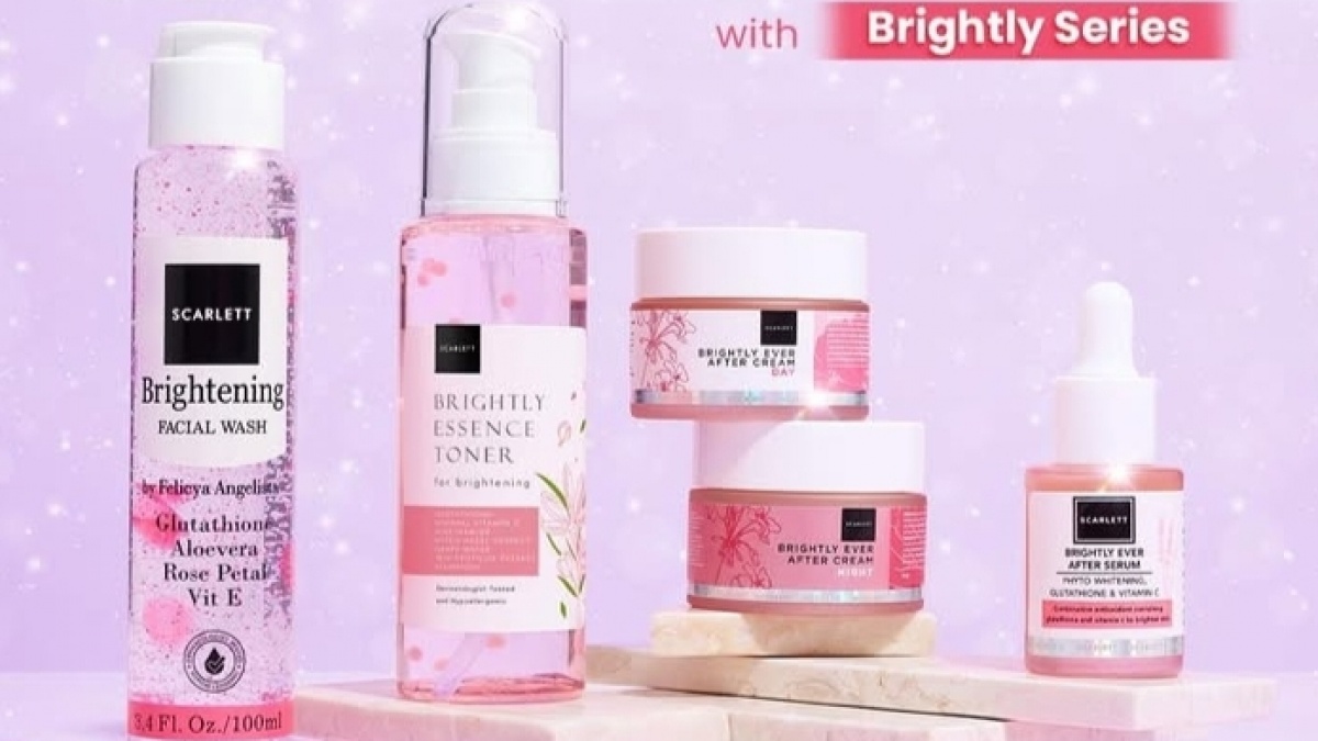 Urutan Skincare Scarlett untuk Atasi Flek Hitam dari Pagi hingga Malam