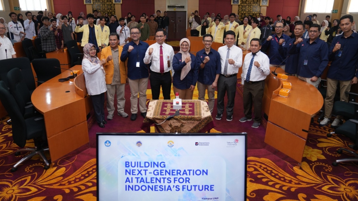 AI Campus Telkom Hadir di Universitas Negeri Padang, Siap Cetak Talenta Digital Terbaik