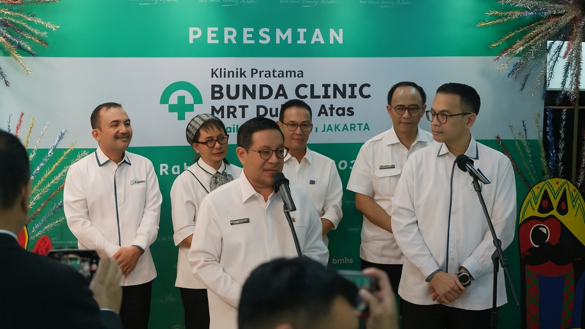 Transportasi Jakarta Makin Nyaman, Pramono Resmikan Layanan Kesehatan di Stasiun MRT