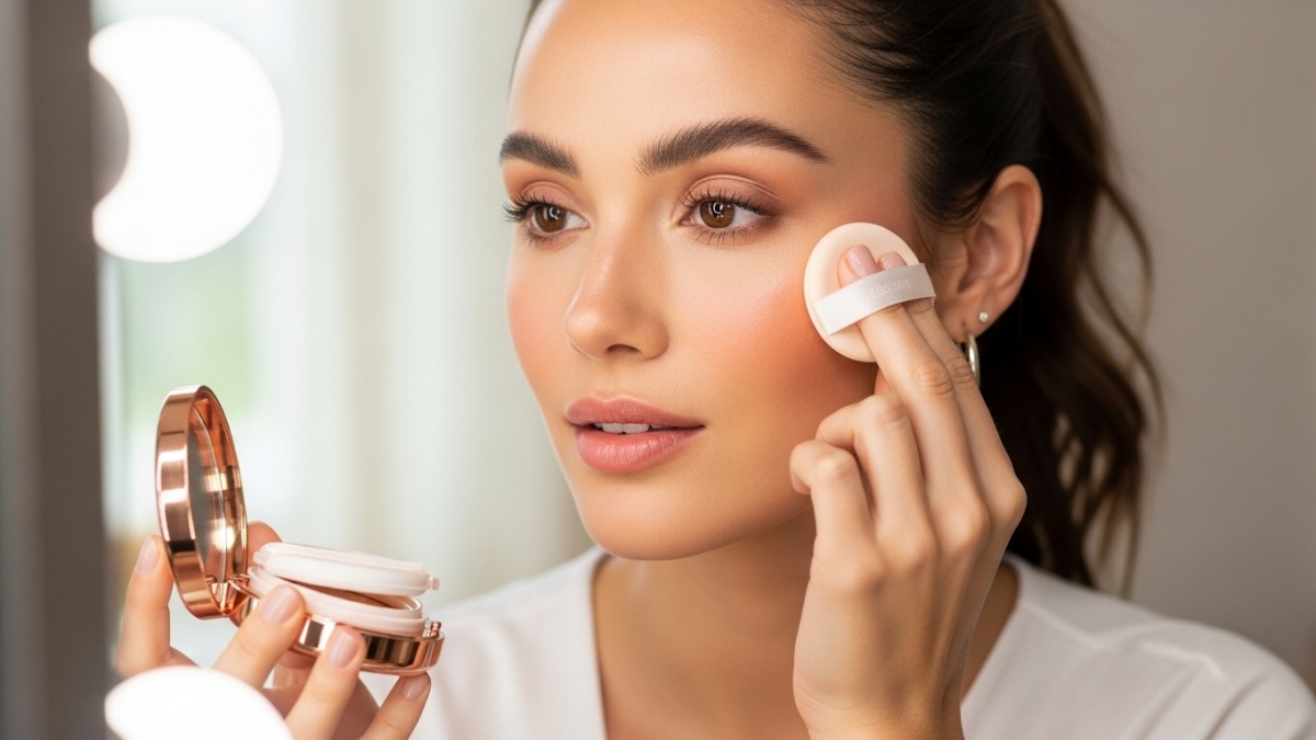 6 Trik agar Hasil Cushion Tidak Crack, Makeup Jadi Flawless Tahan Lama