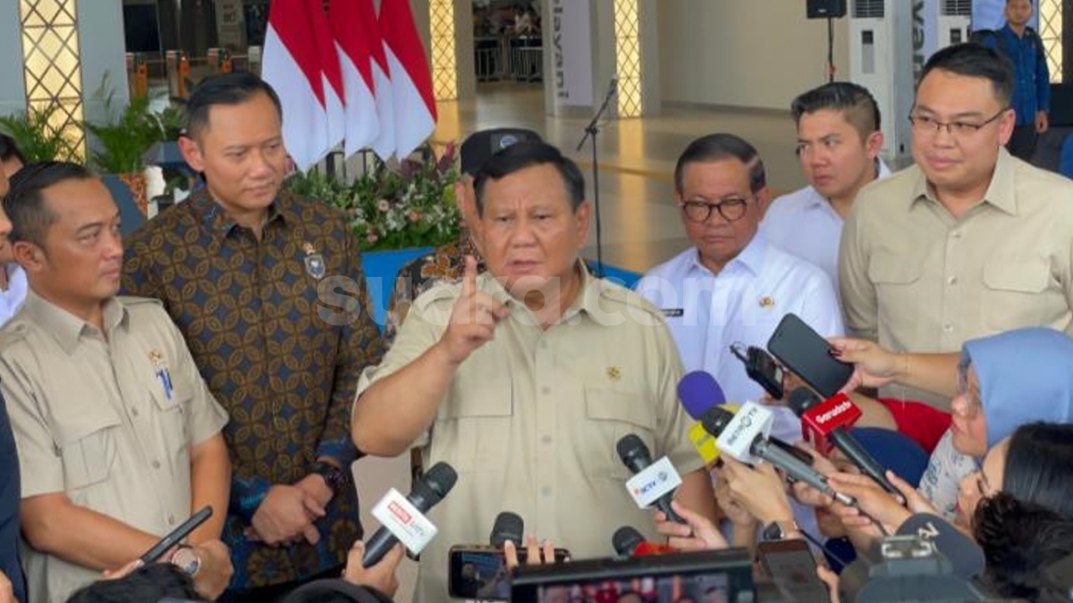 Prabowo Jawab Tudingan Program MBG untuk Pilpres 2029: 'Selalu Berpikir Negatif'