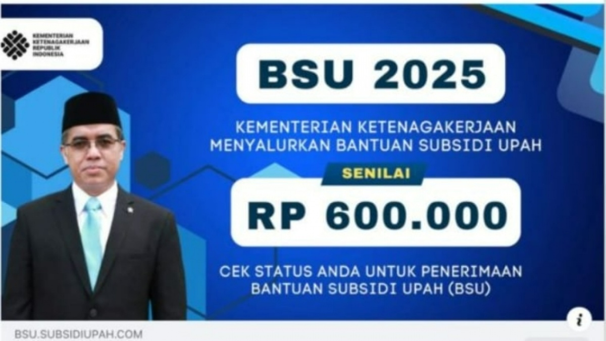 Rp600 Ribu Cair November atau Desember 2025? Ini Cara Cek BSU Ketenagakerjaan yang Resmi